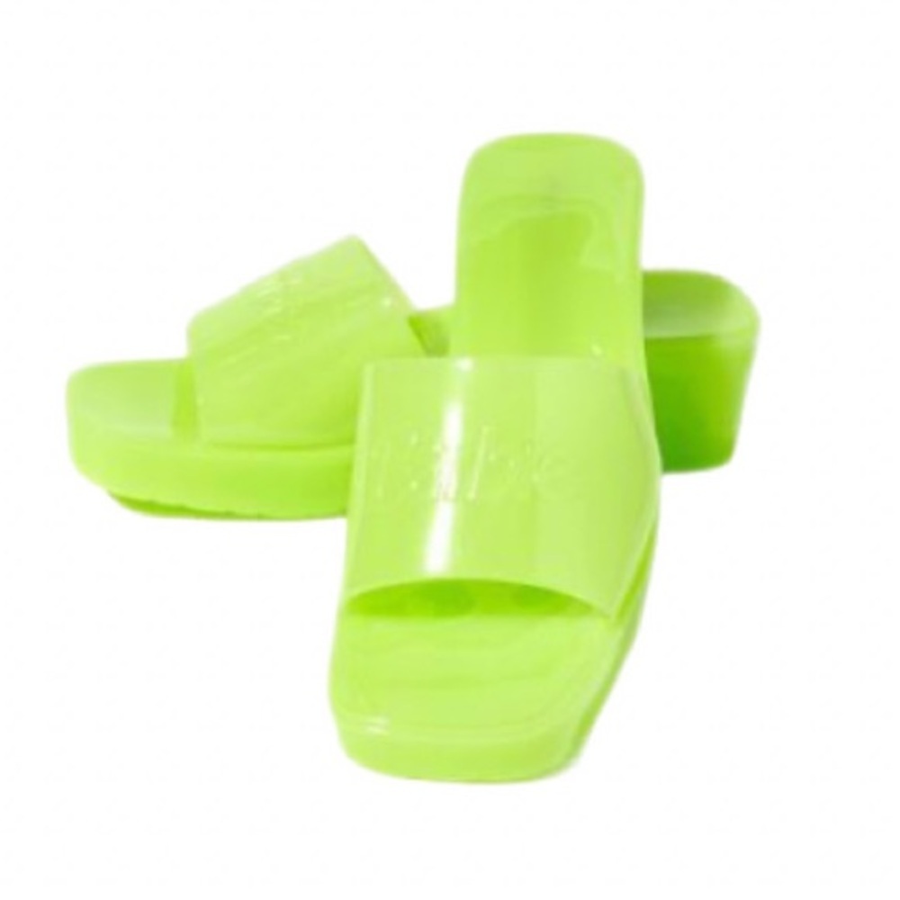 Barbie™ Glitter Jelly Block Heels Forever 21 Barbie Collection